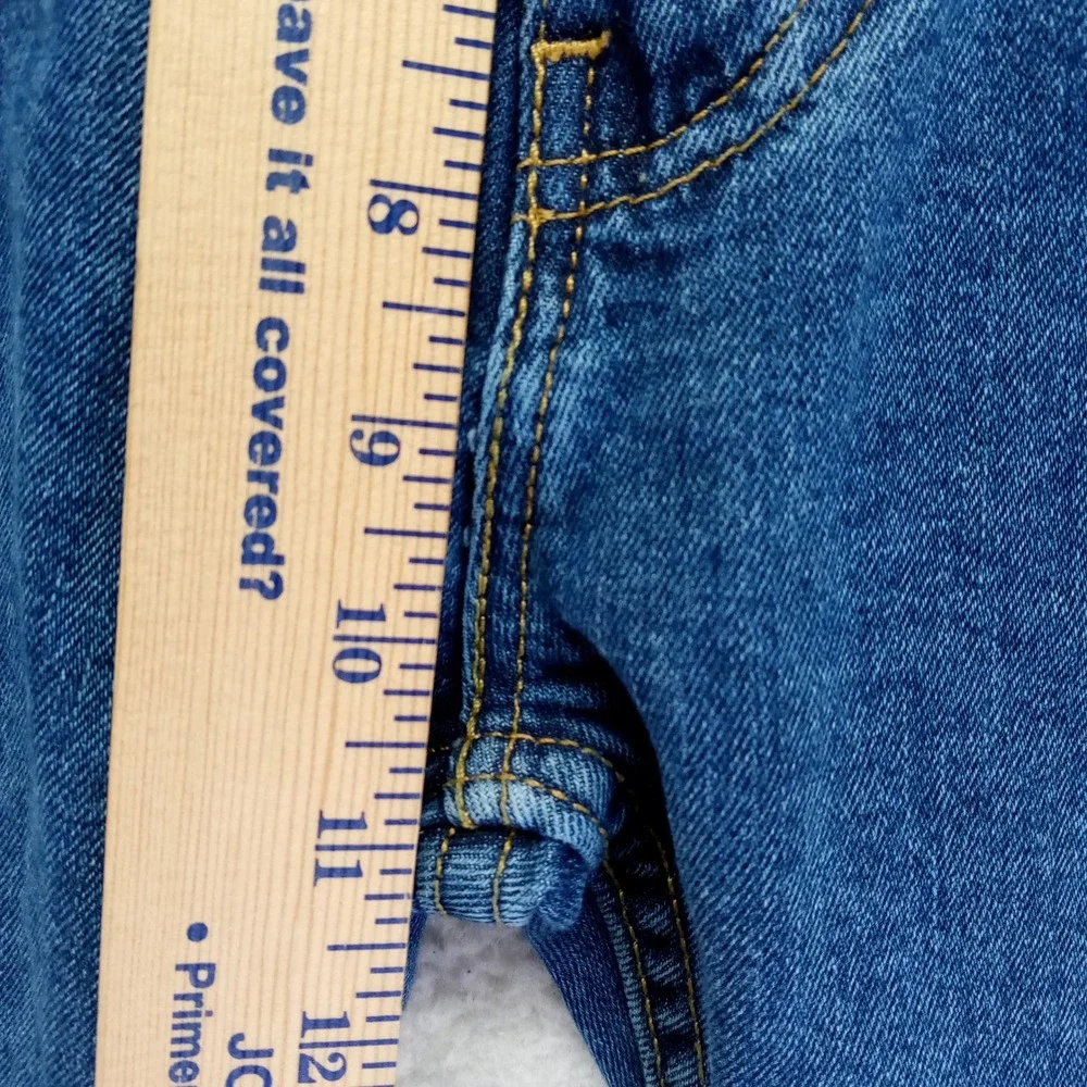 Levi‎ Strauss 505 Jeans Men Blue Wash Straight Leg Denim W32 L30